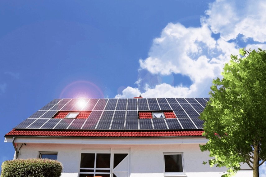 panneaux solaires énergie solaire énergie verte énergie toit électricité photovoltaïque